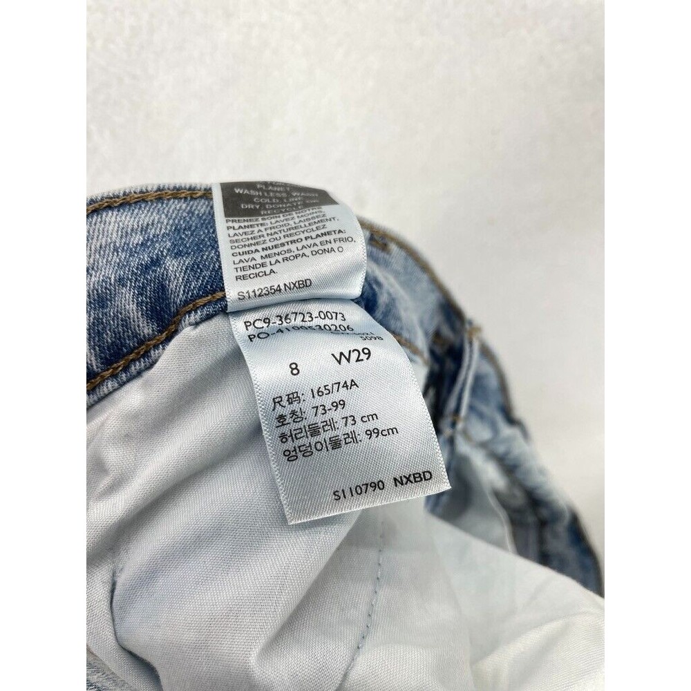 Denizen from Levi’s Jeans Women’s 29 Mid Rise Boyfriend Blue Stretch Denim‎ - Picture 11 of 11